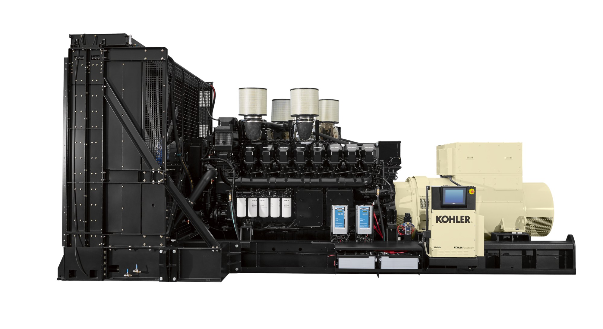 Industrial diesel clearance generator