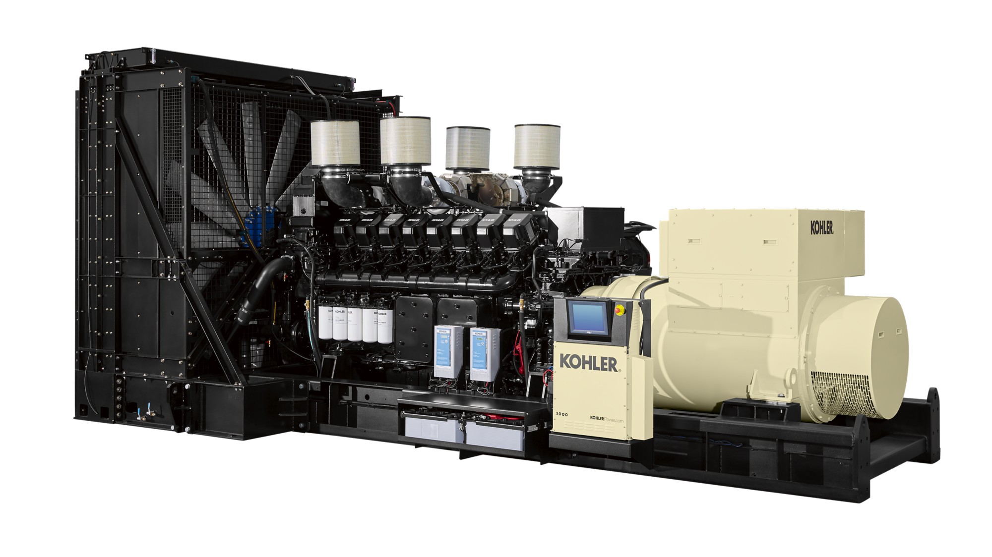 KD3000, 60 Hz Industrial Diesel Generators KOHLER
