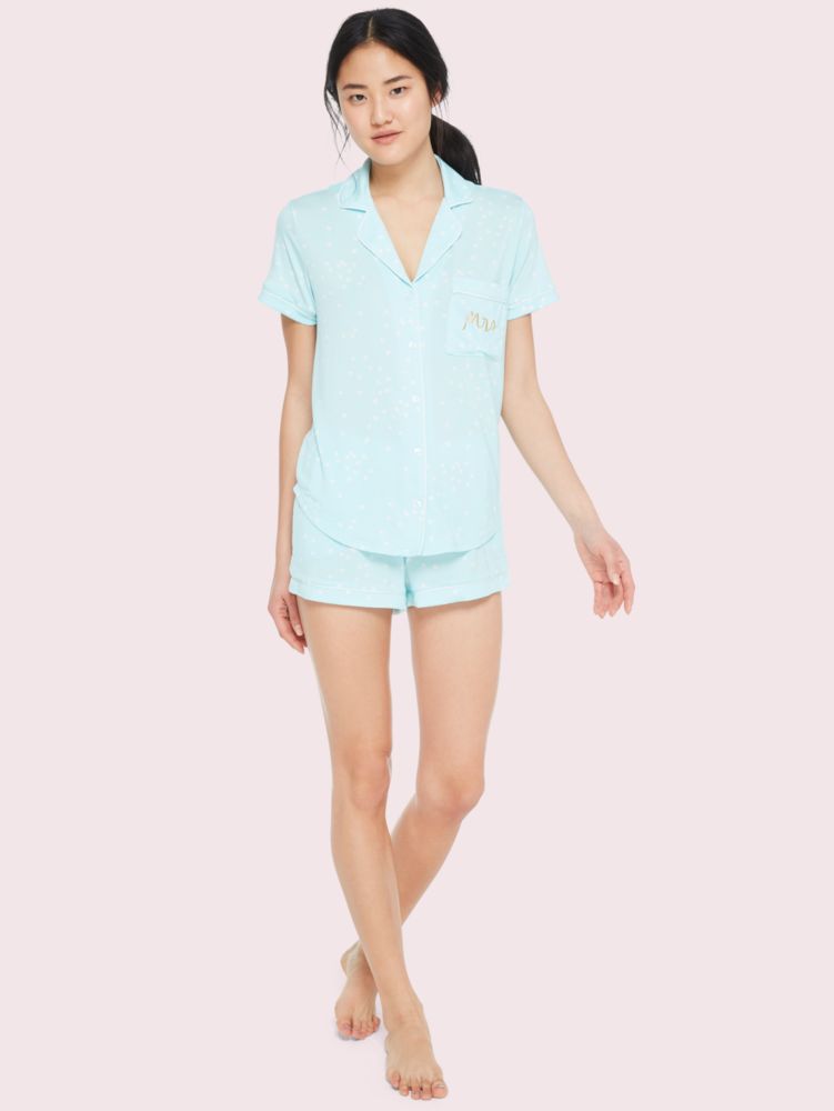 bridal mrs short pj set