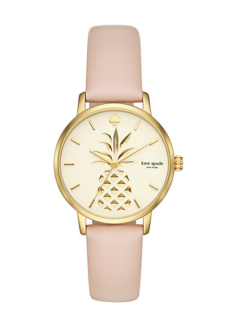 KATE SPADE metro gold pineapple watch,796483391918