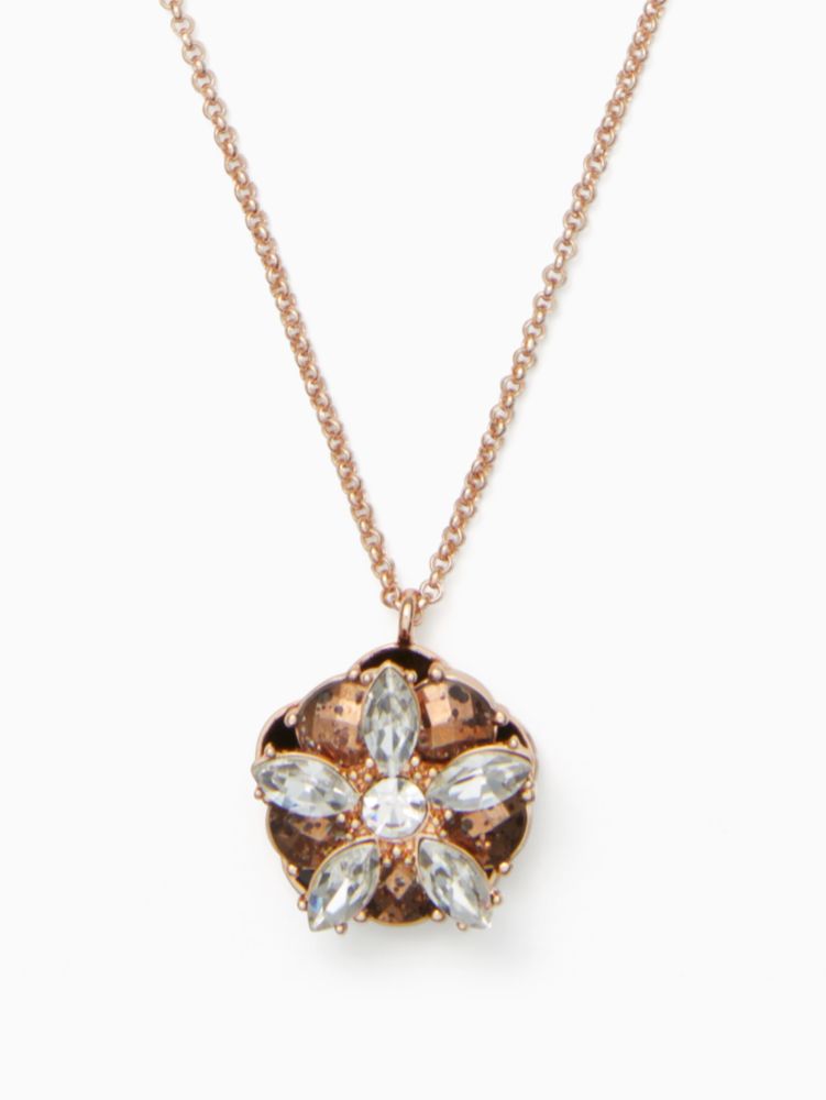 Kate Spade Necklace Fame & Flowers Pendant
