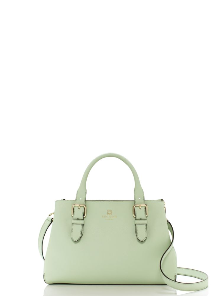 老婆大人的新包包：Kate Spade New York 薄荷绿单肩手提两用包