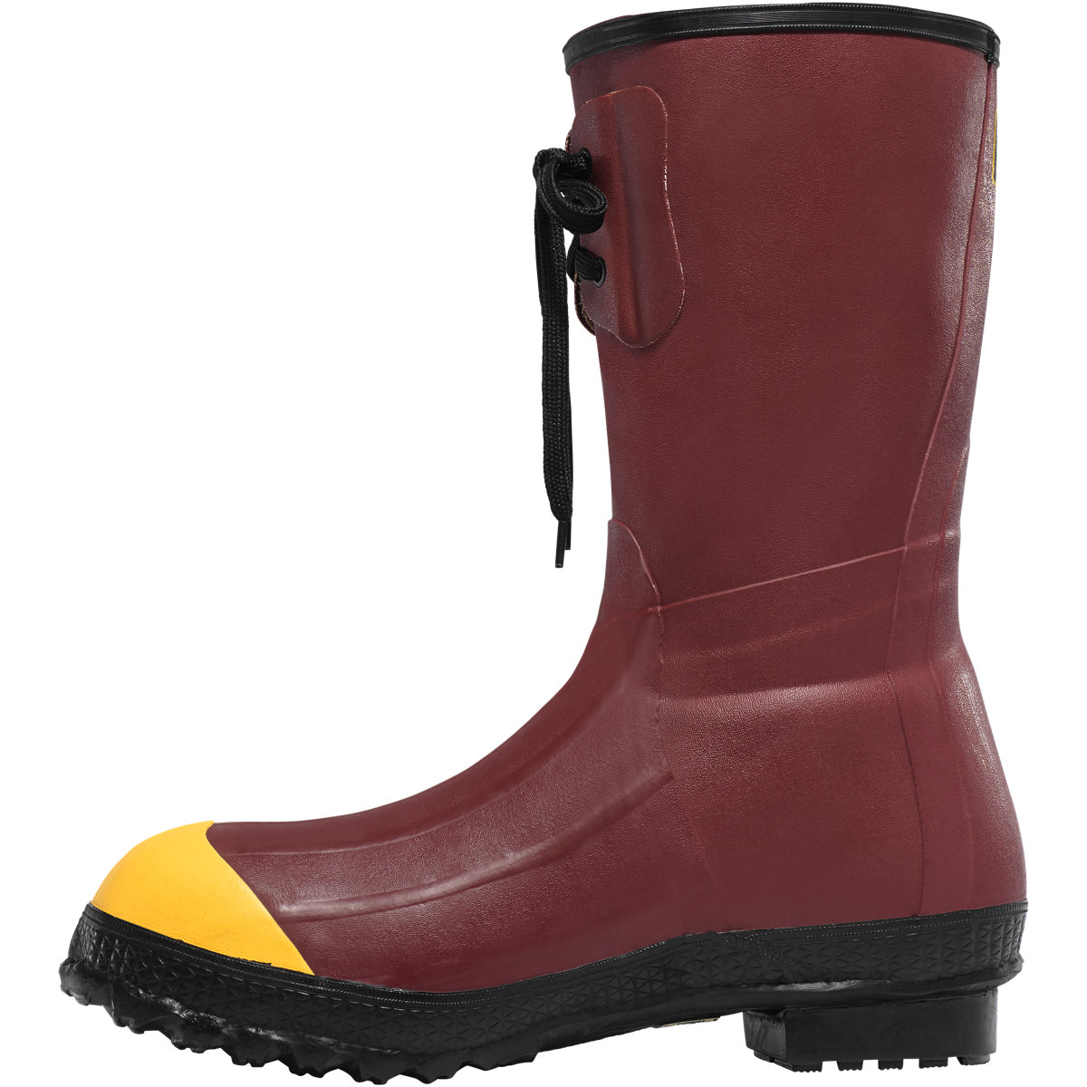 Red steel toe boots online