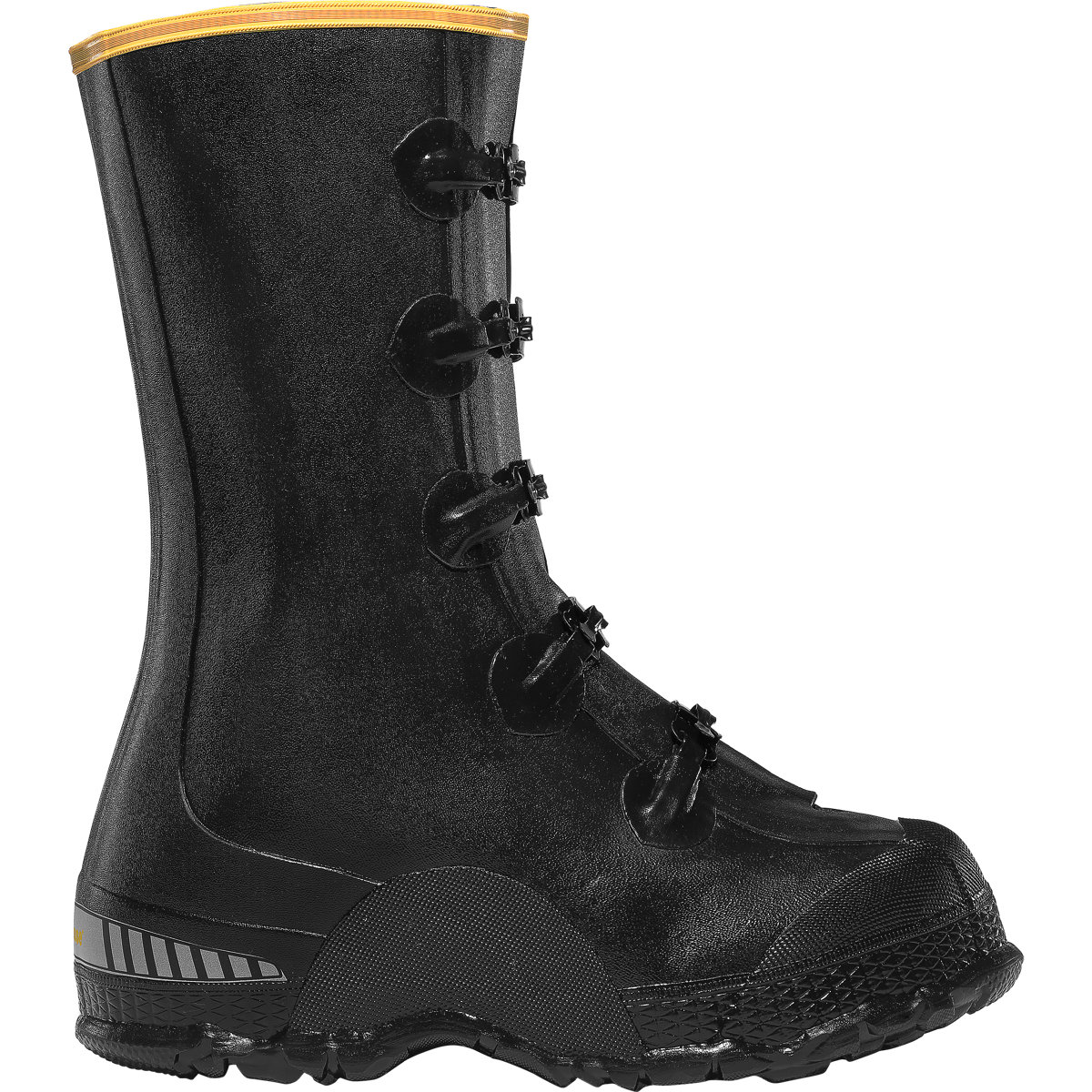 Five buckle rubber store boots