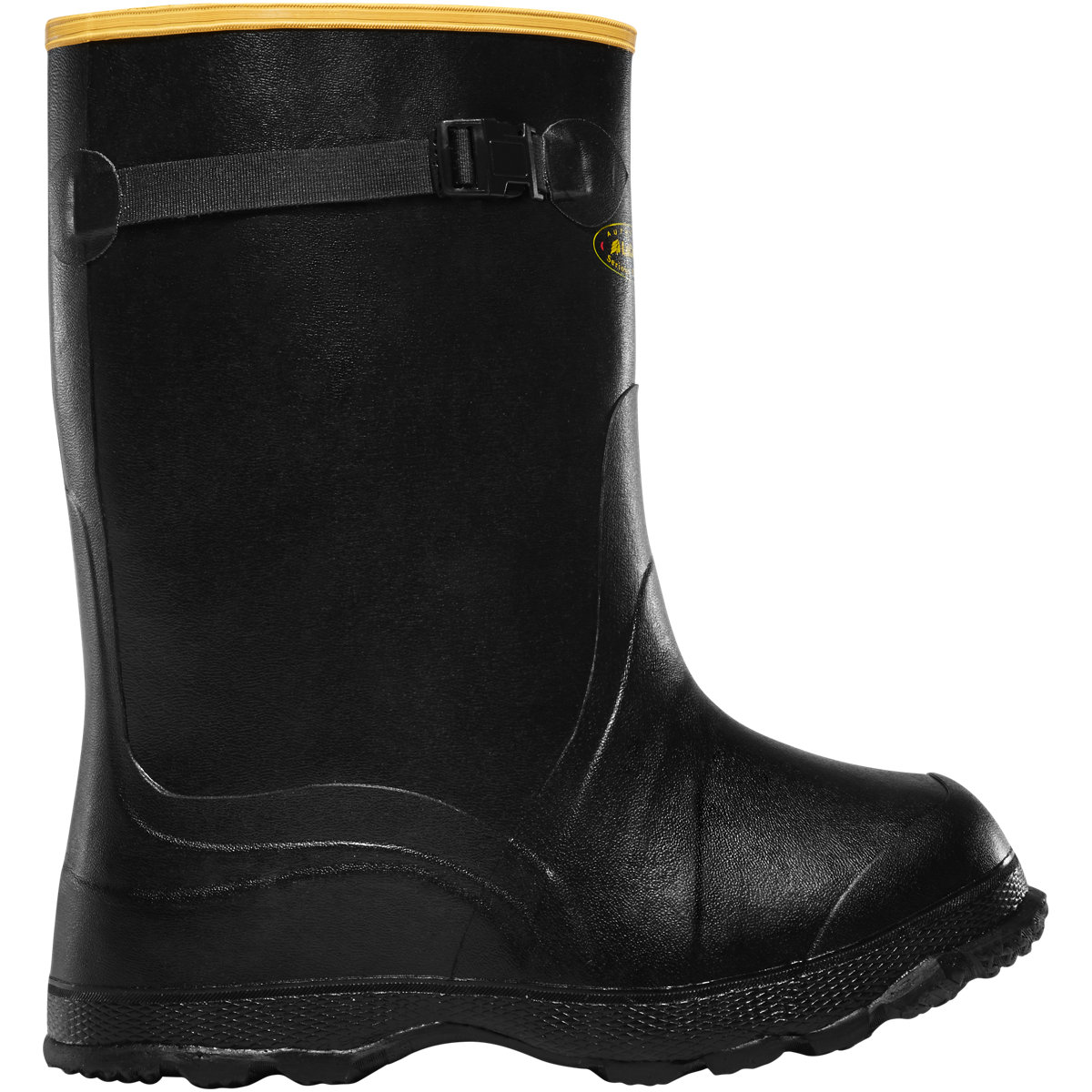 Utah Brogue Overshoe 14" Black