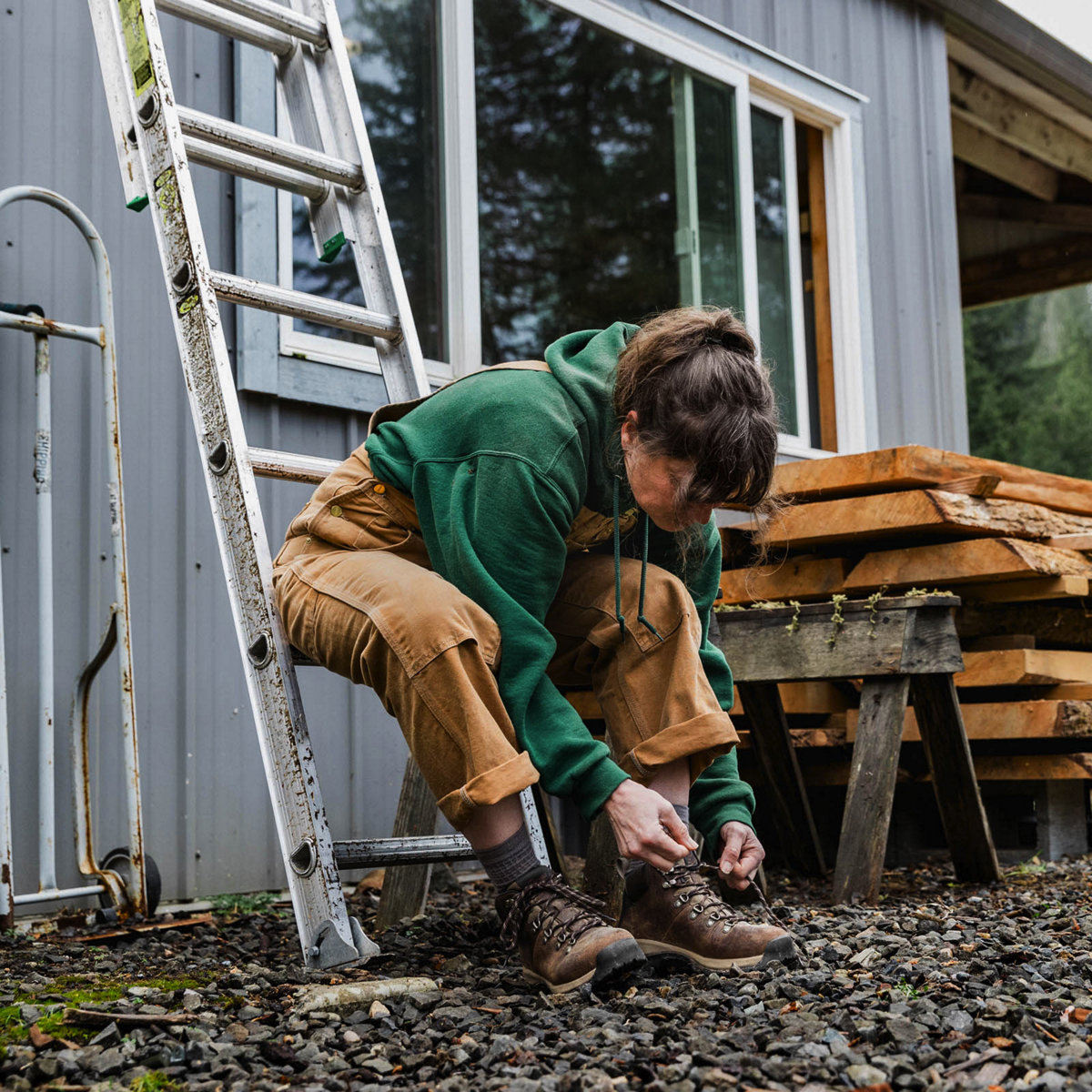 Danner - Sandy Ridge Brown Aluminum Toe