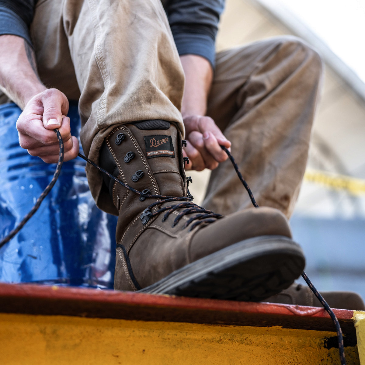 Danner safety toe outlet shoes