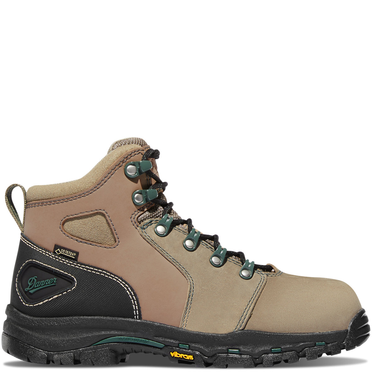 Composite toe shop hiking boots