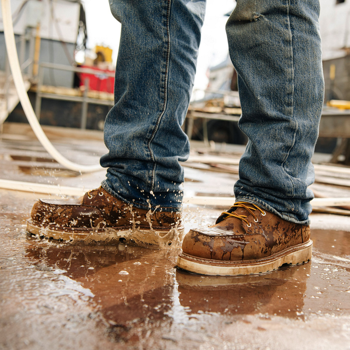 Danner moc store toe boots