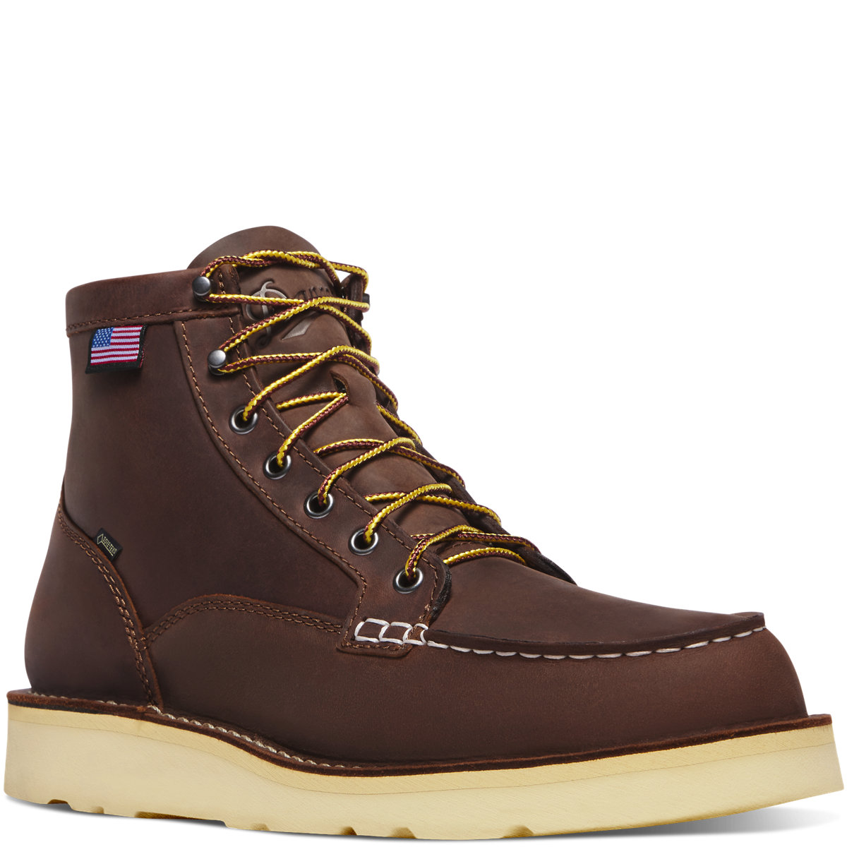 Bull Run Moc Toe 6" Brown GTX