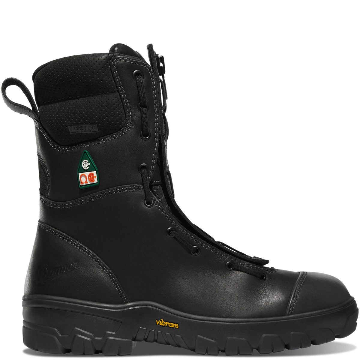 Firefighter steel store toe boots