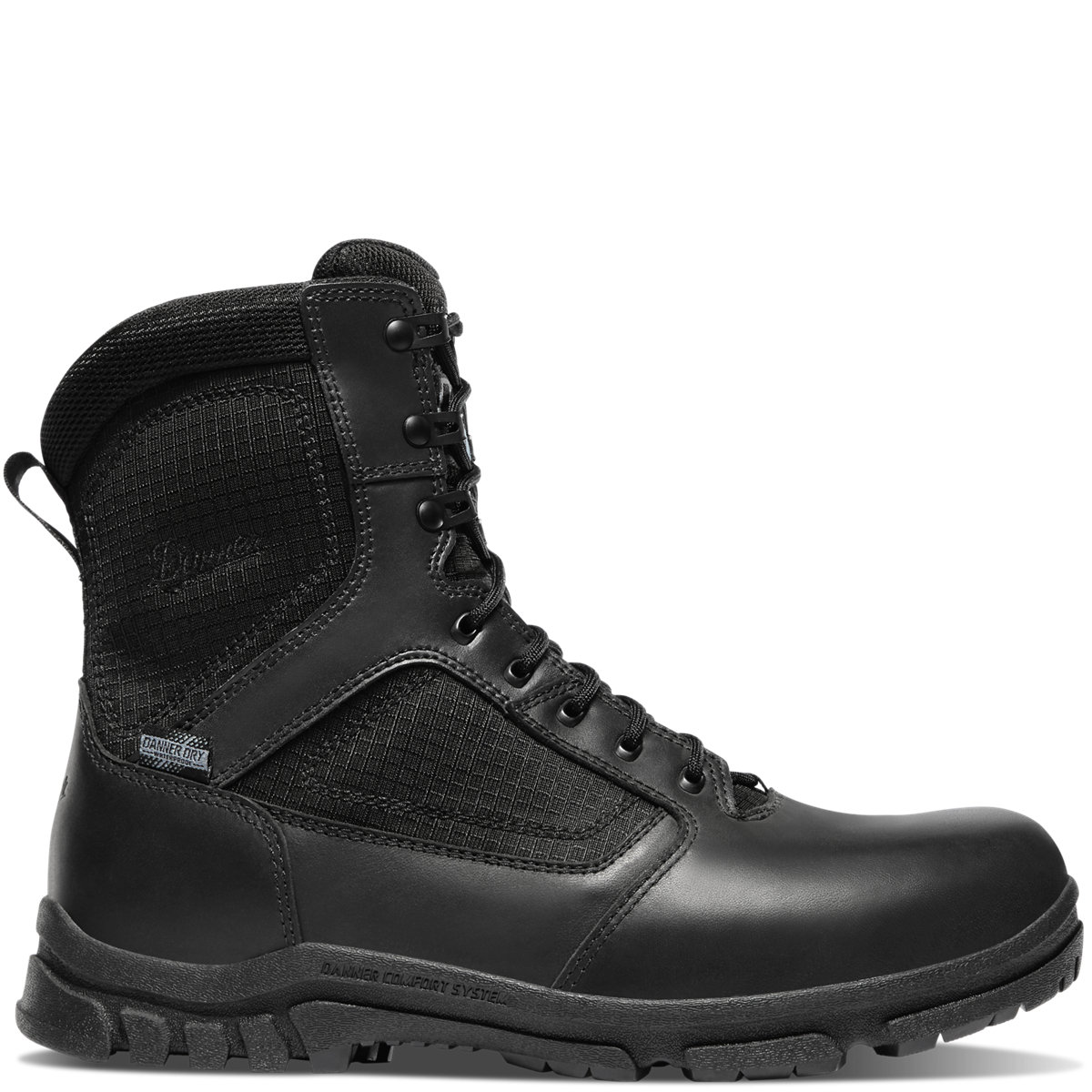 Black insulated duty clearance boots