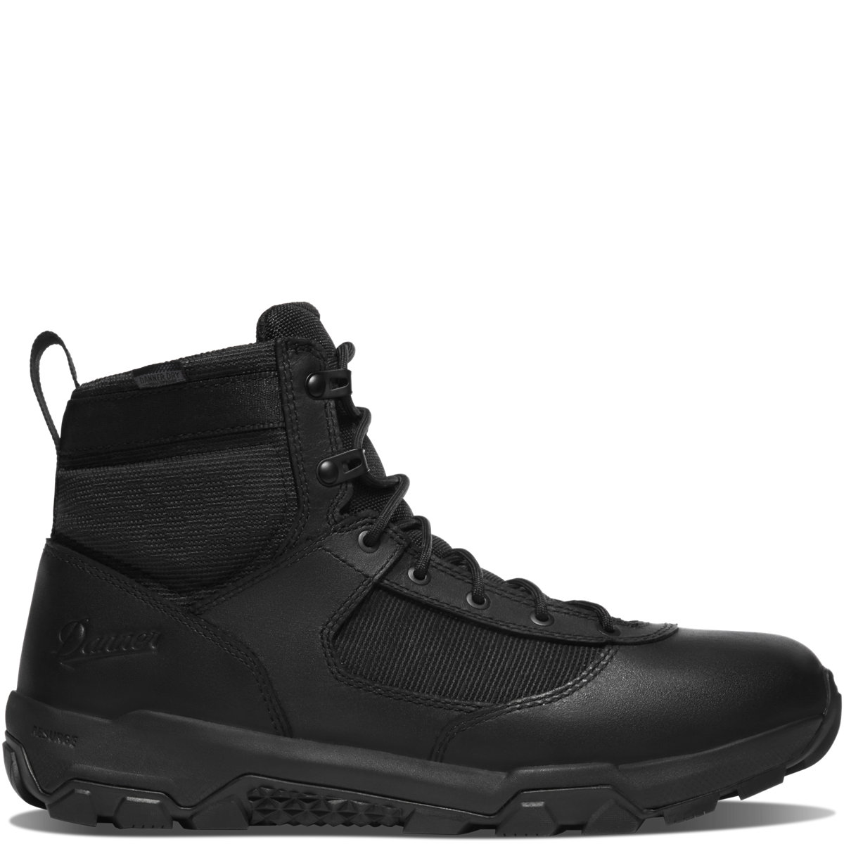 Sonic Side-Zip 6" Black Danner Dry