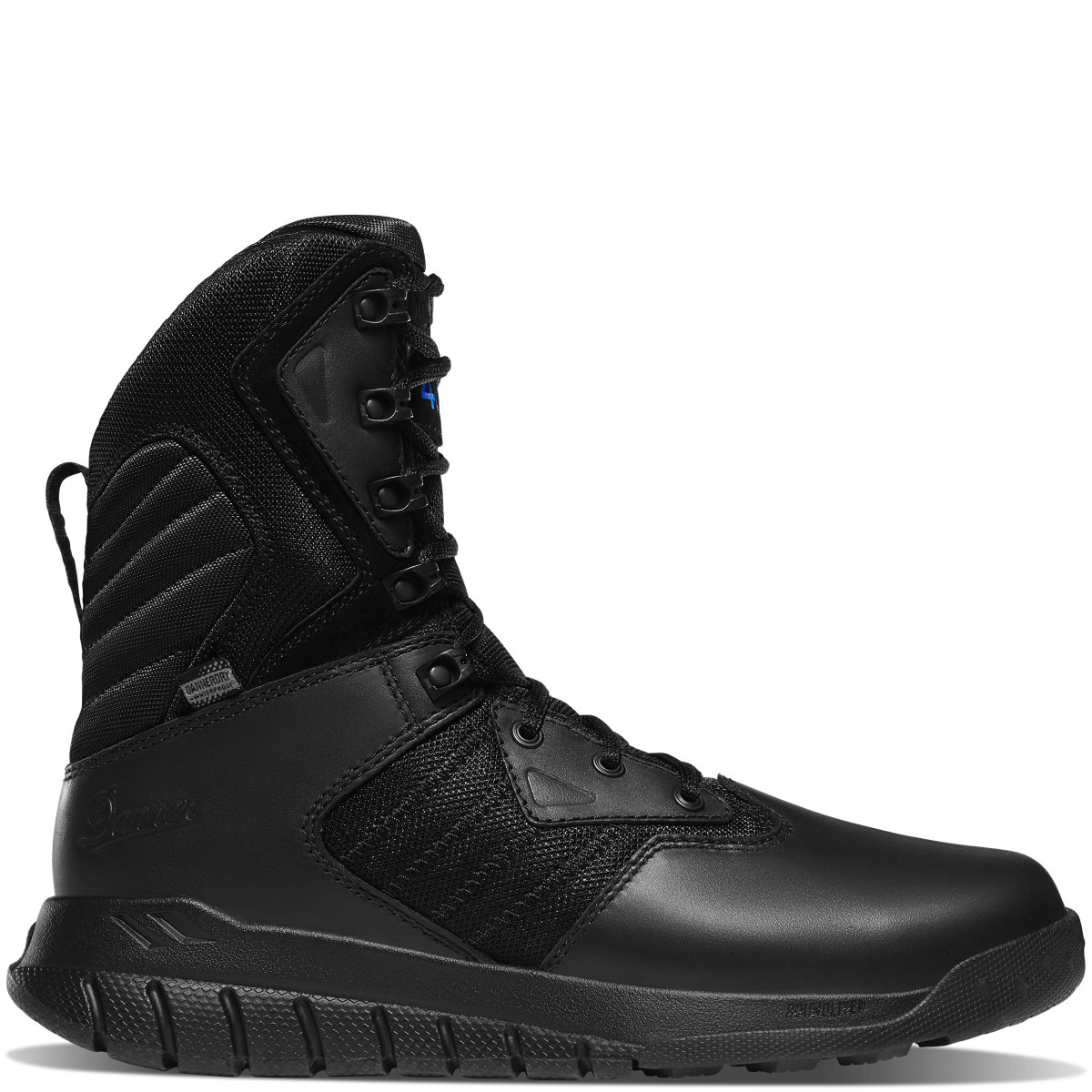 Insulated shop police boots