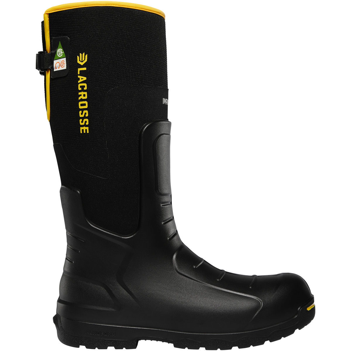 Lacrosse steel toe insulated rubber boots best sale