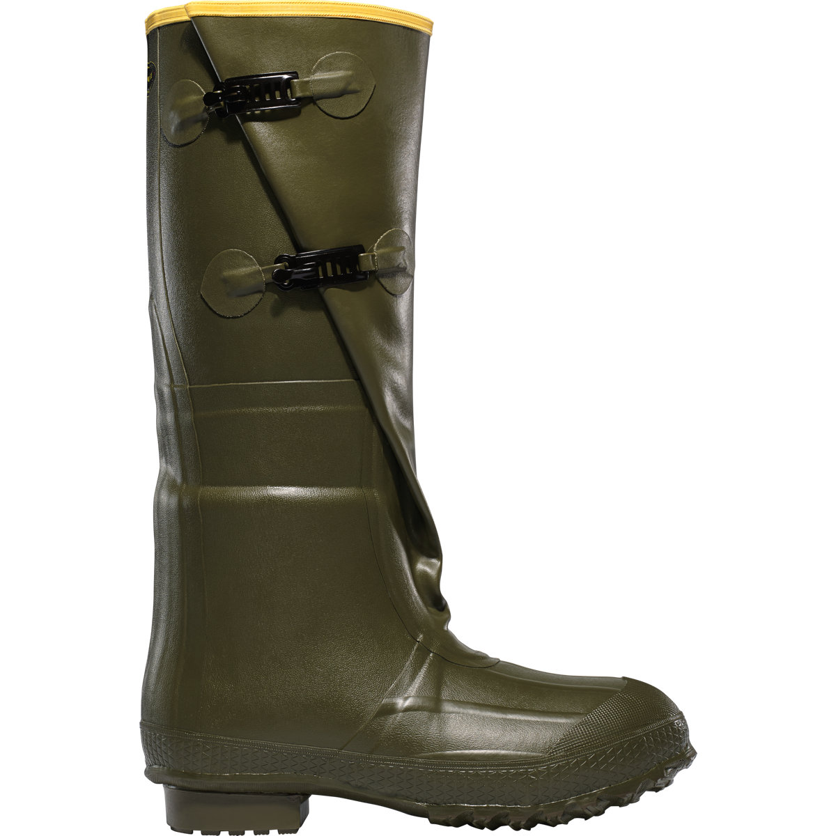 Two buckle cheap rubber boots