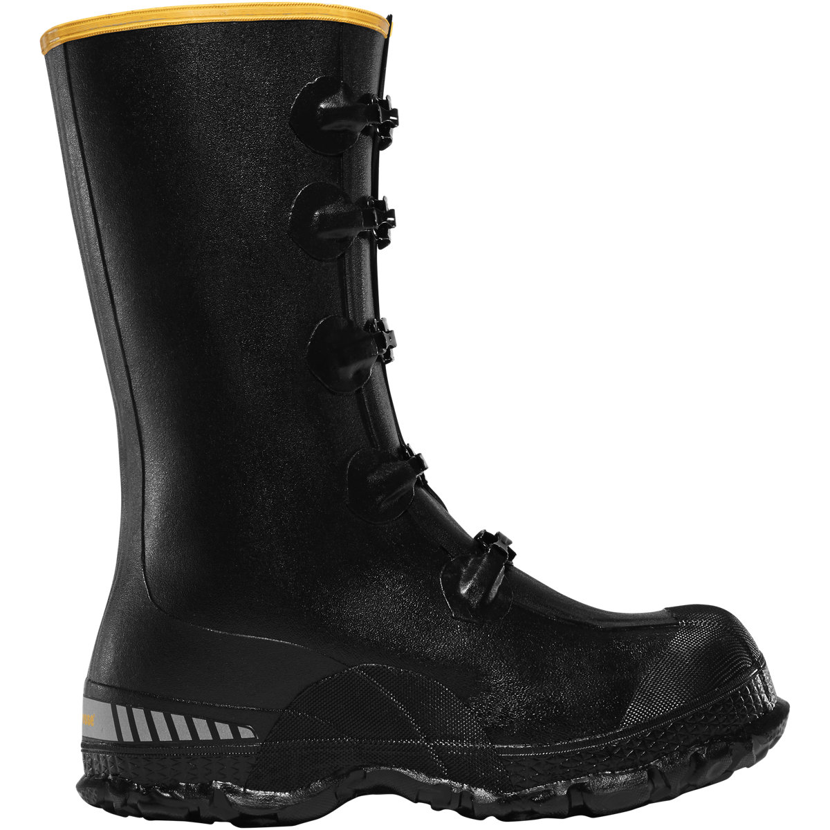 ZXT Buckle Wedge Overshoe 14" Black