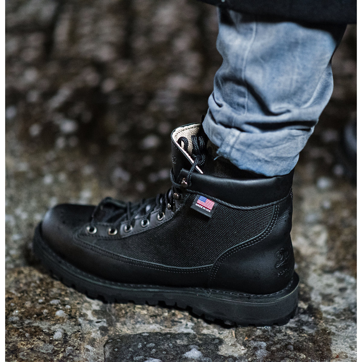 ダナーライト DANNER LIGHT BLACK US8.5 - ブーツ