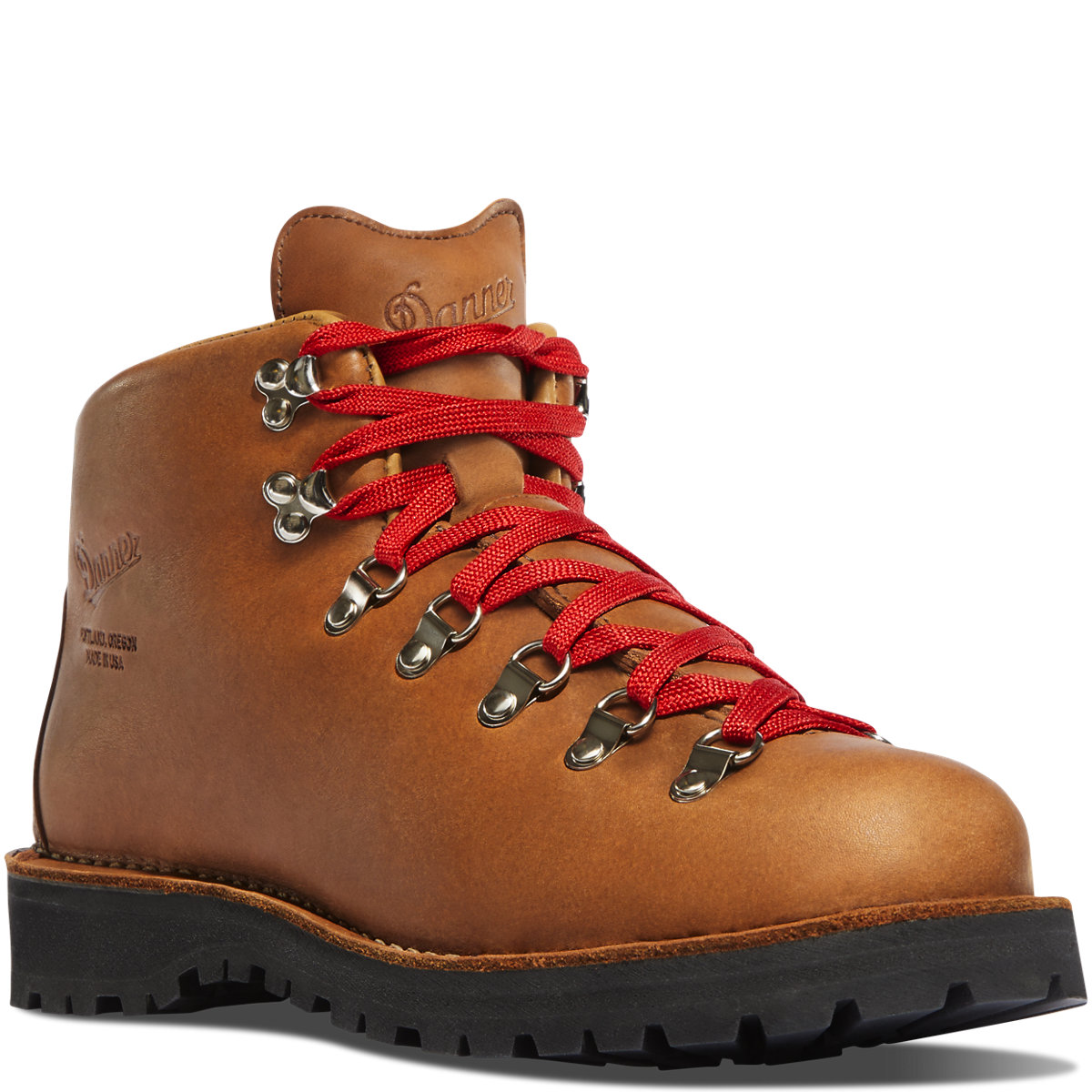 Timberland hiking hotsell boots red laces