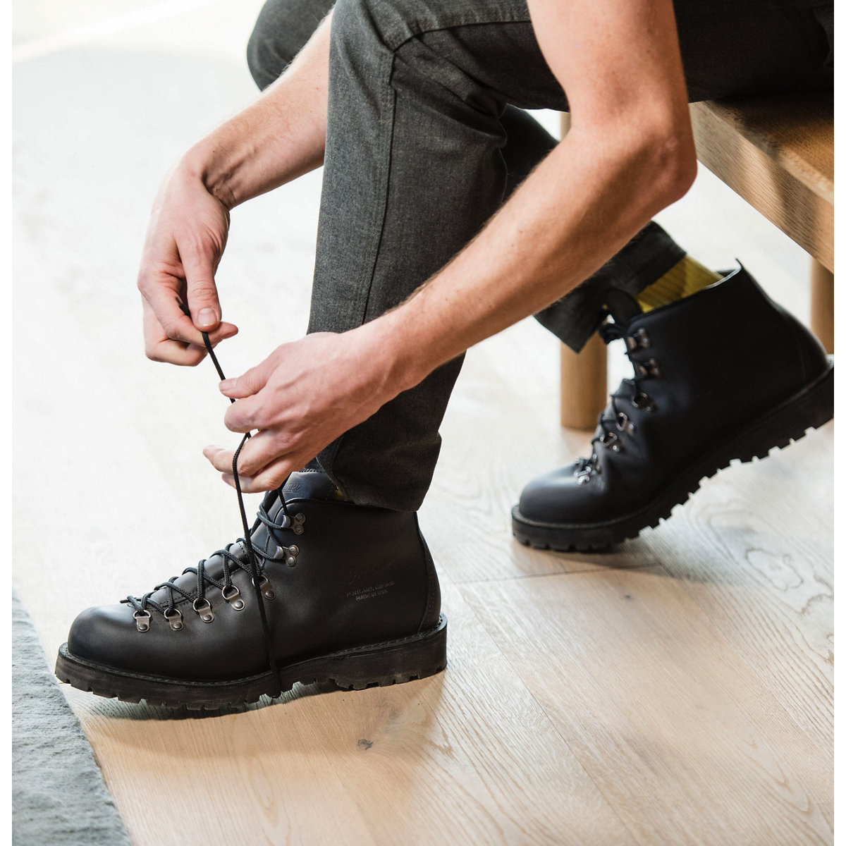 アメリカ製DANNER LIGHT MILITARY US7.5 BLACK