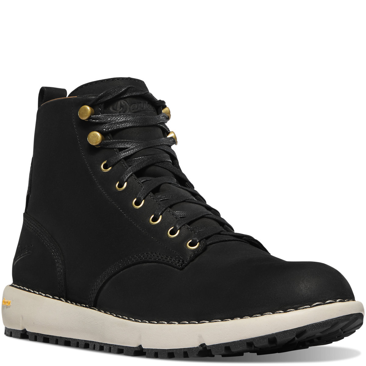 Danner logger boots with hot sale spikes