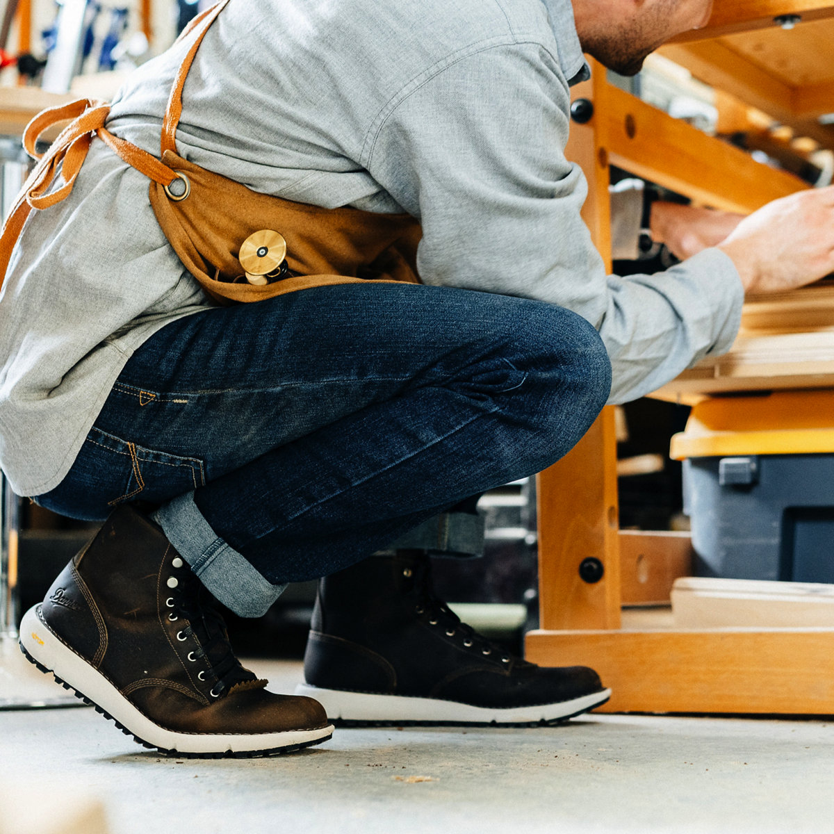 Danner store logger boots