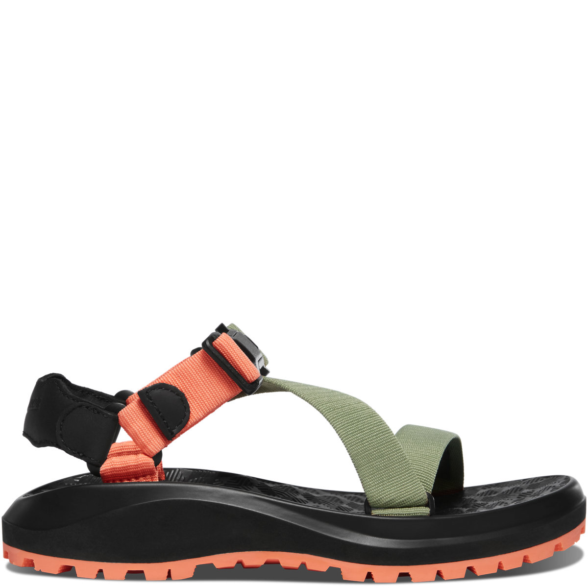 Wallowa Textile Sandal Cantaloupe/Oil Green