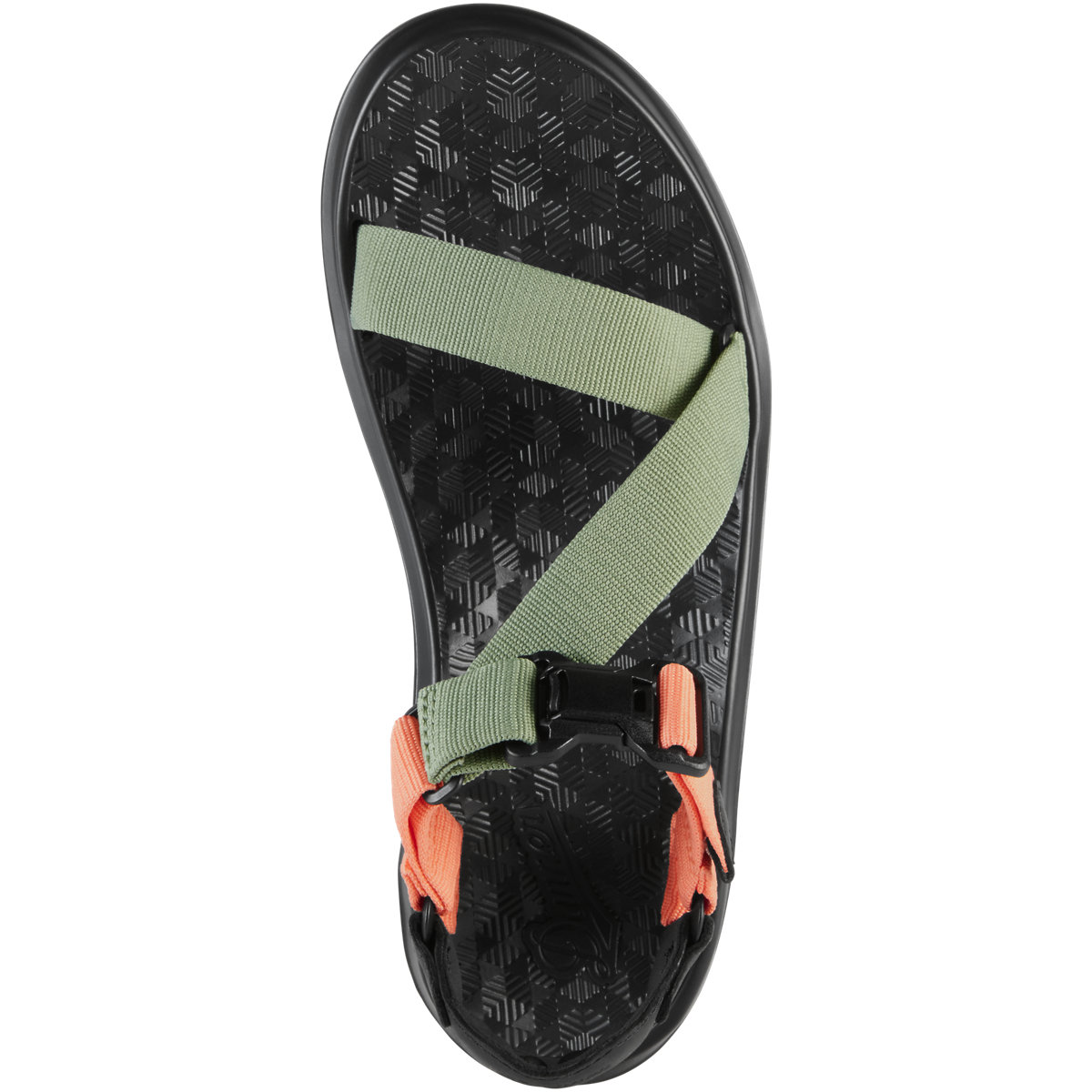 Wallowa Textile Sandal Cantaloupe/Oil Green