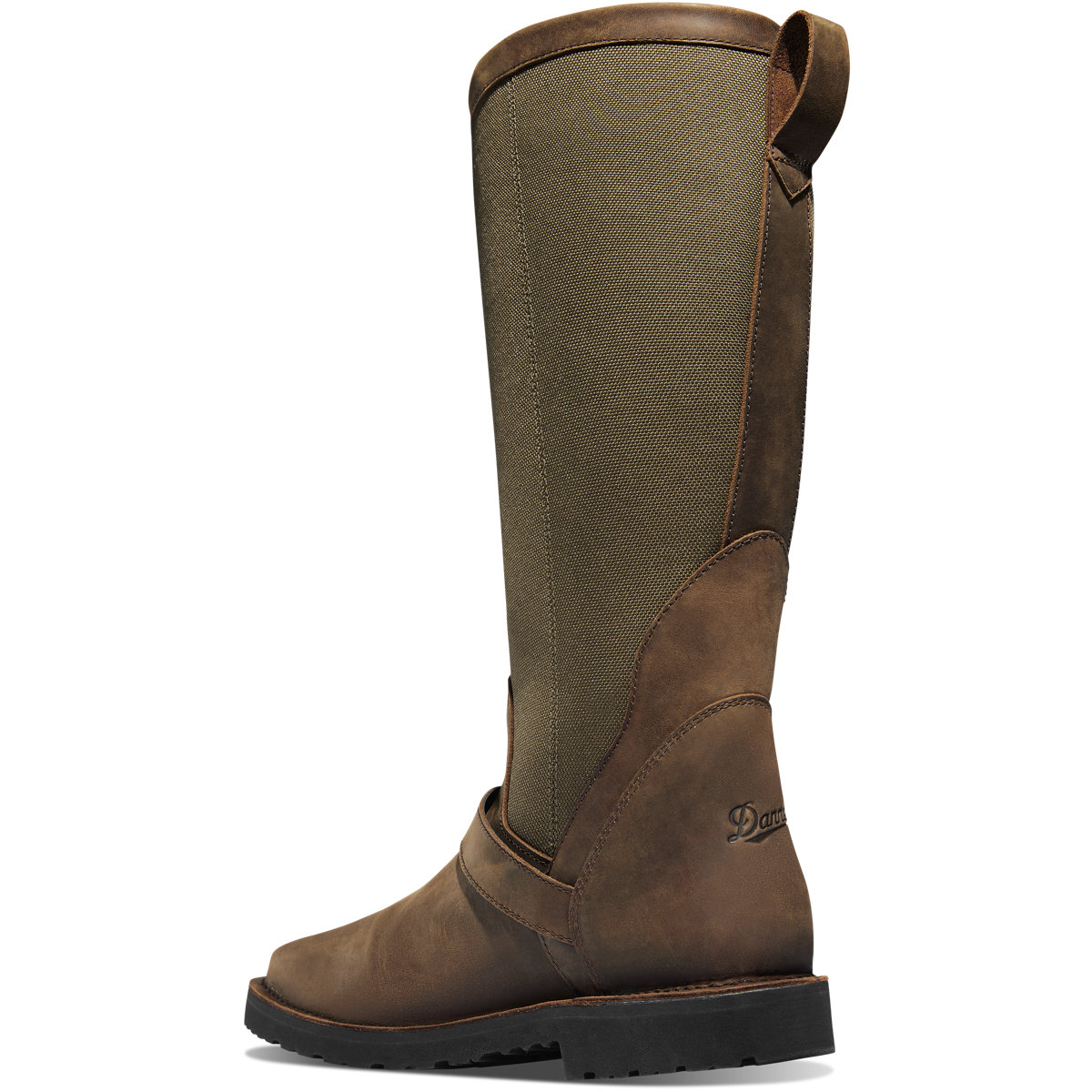 Danner San Angelo Snake Boot Brown Square Toe