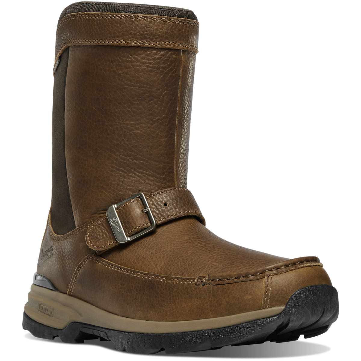 Recurve Rear Zip 10" Light Brown Moc-Toe