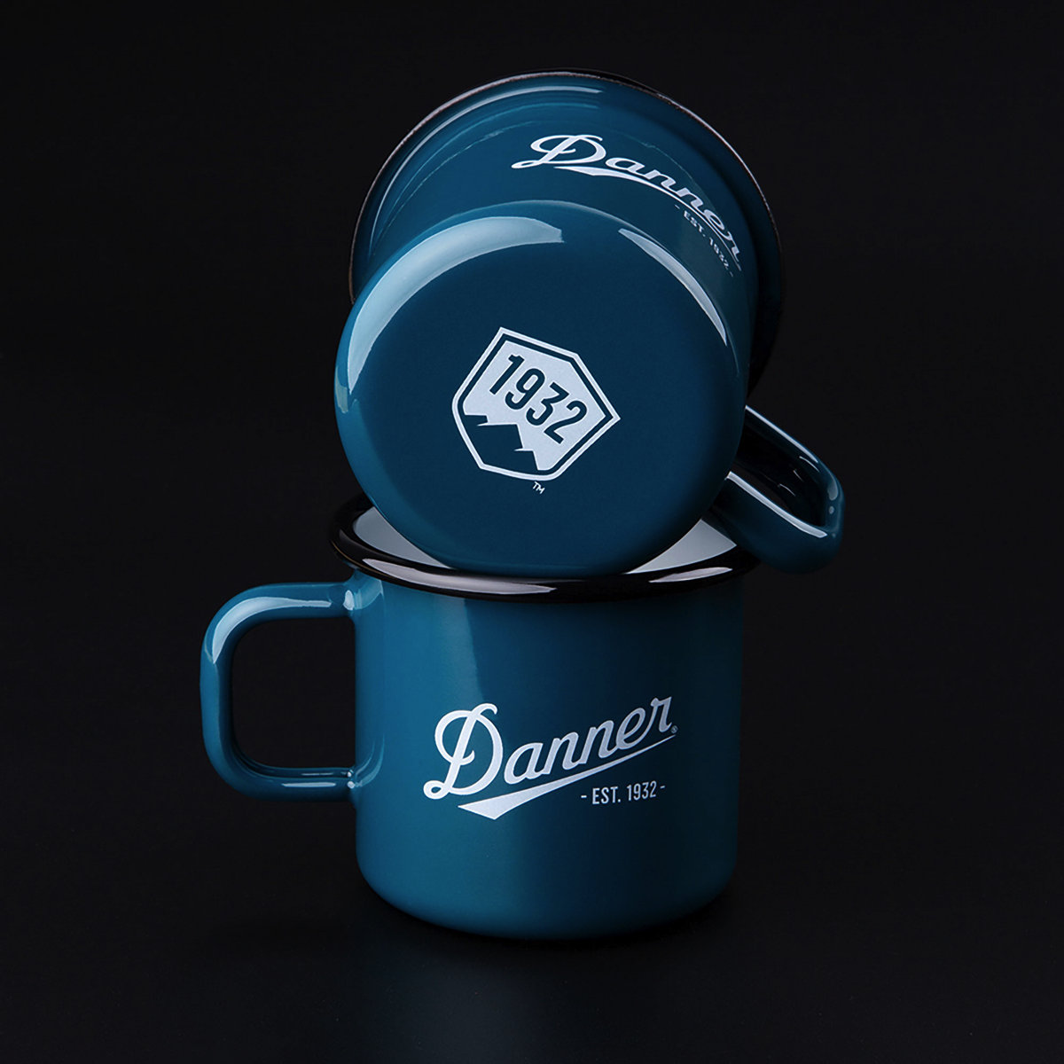 Danner Enamel 12oz Mug - Teal