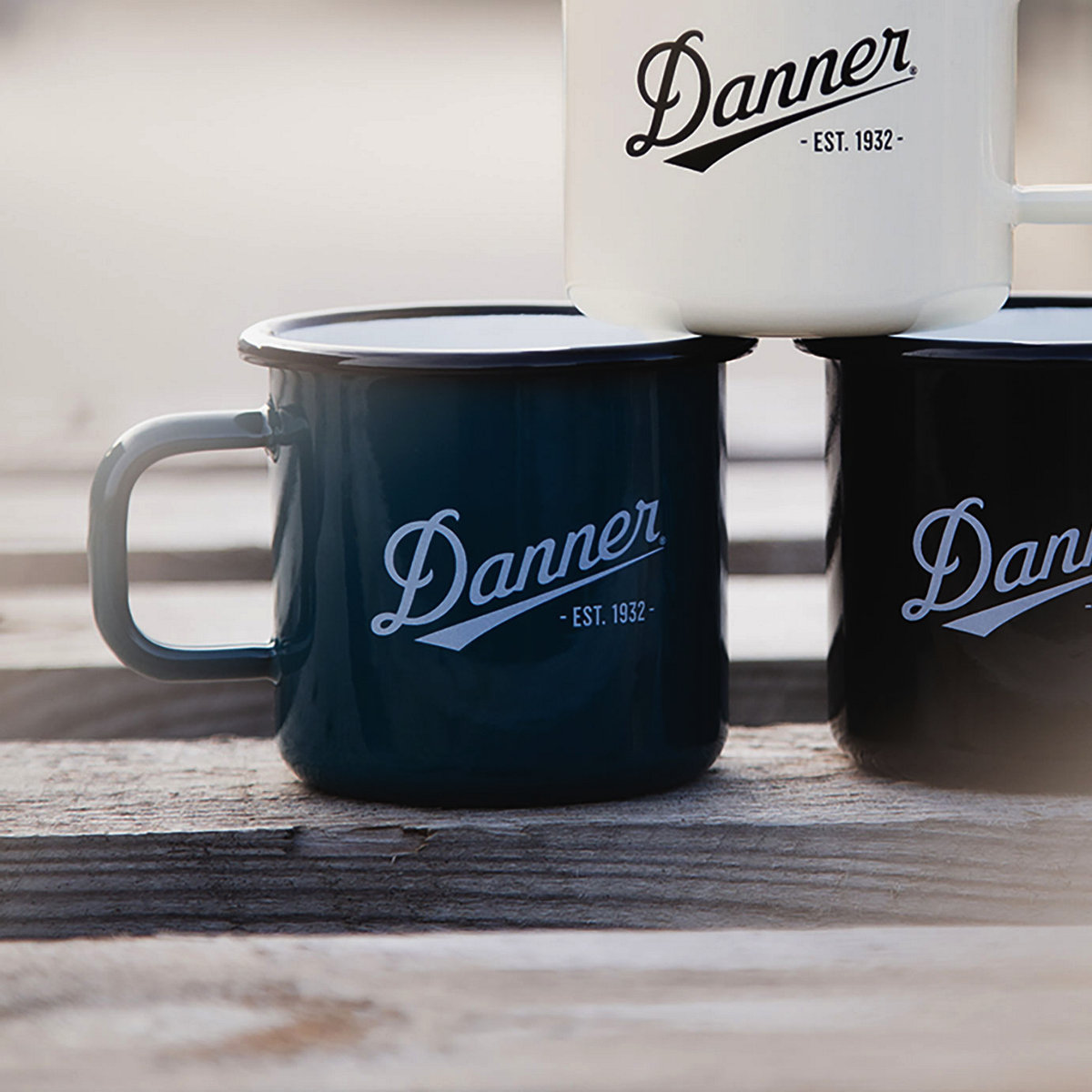 Danner Enamel 12oz Mug - Teal