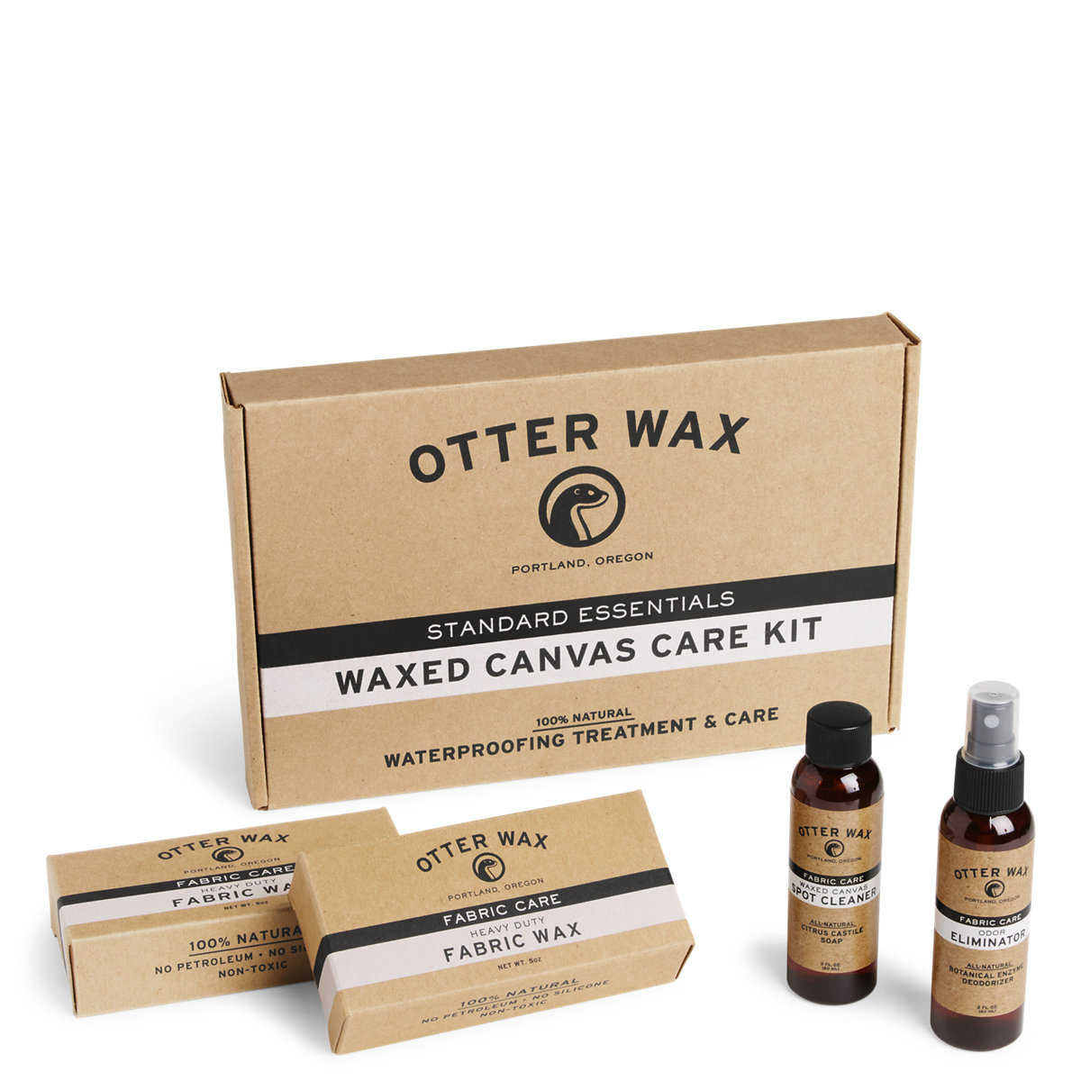Waxed Canvas Care Kit - Otter Wax Waxed Canvas Care Kit - Otter Wax