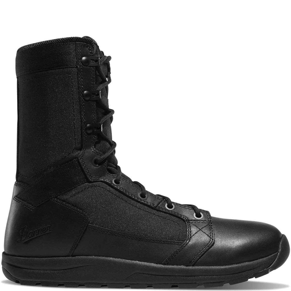 Black polishable hot sale work boots