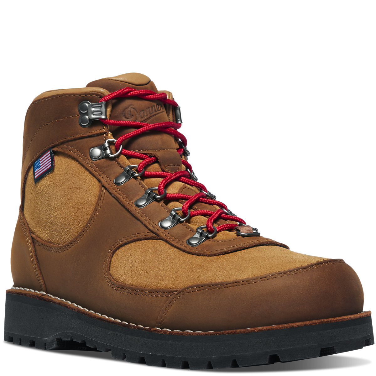 Danner - Cascade Crest Grizzly Brown/Rhodo Red