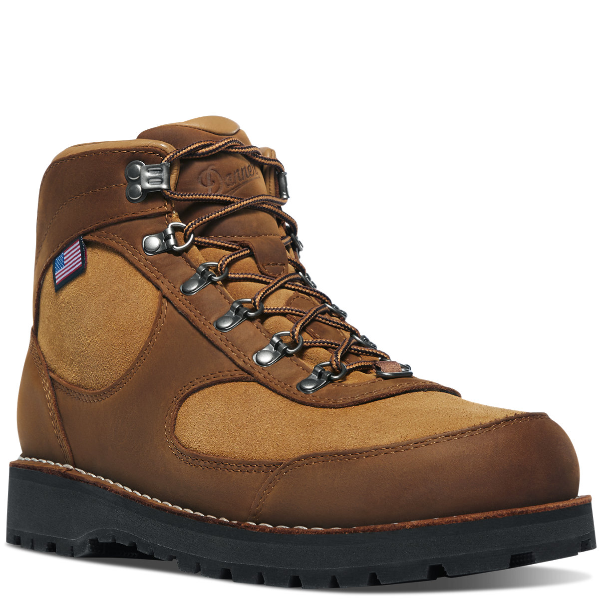 Danner - Cascade Crest Grizzly Brown/Rhodo Red