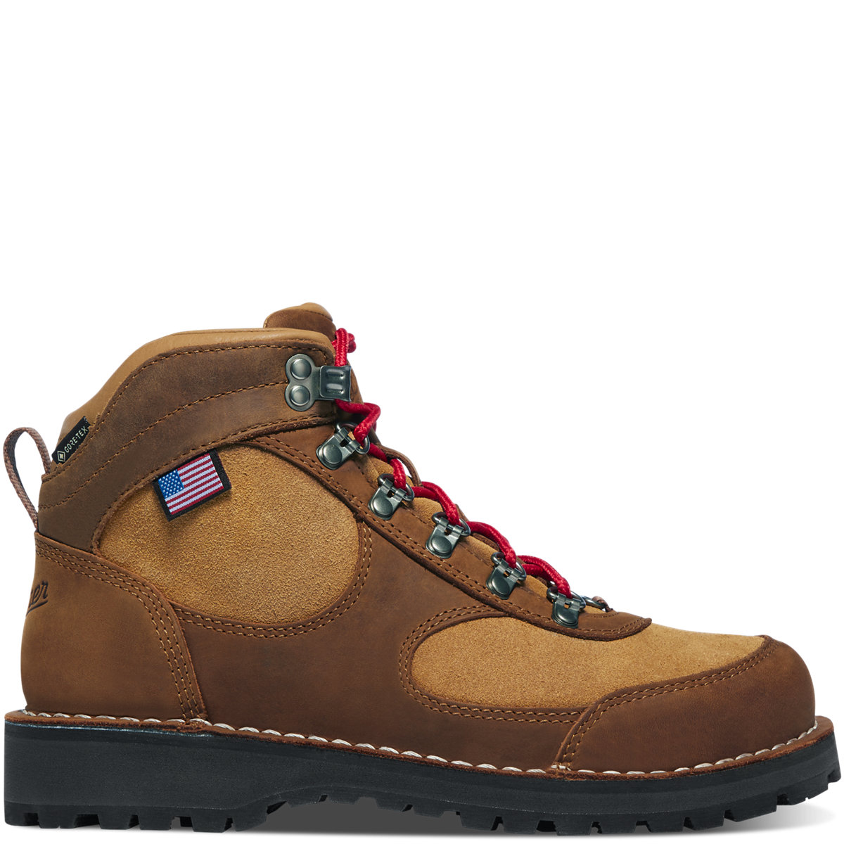 Women's Cascade Crest 5" Grizzly Brown/Rhodo Red GTX