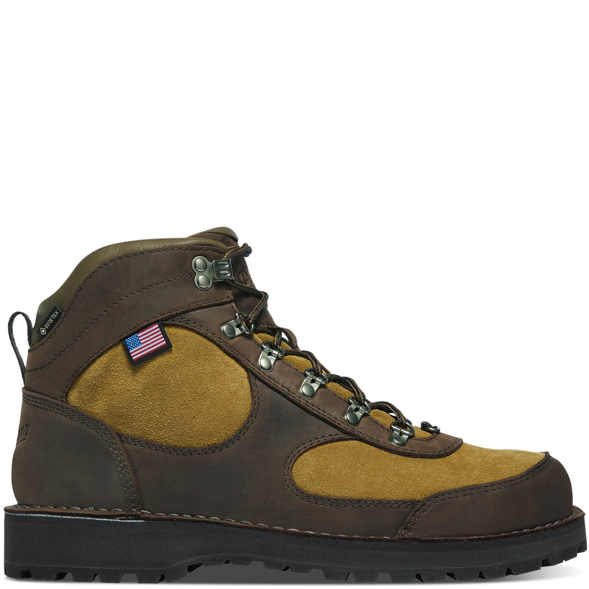 Cascade Crest 5" Turkish Coffee/Moss Green GTX