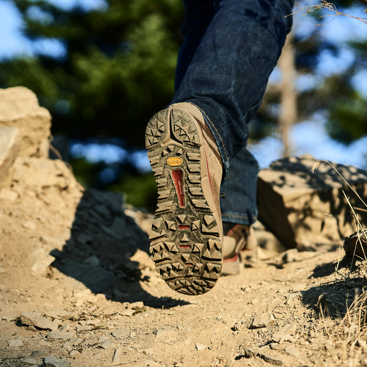 Botas Senderismo Gore-Tex Trail 2650 Mid GTX - Danner SENDERISMO Y CAMPISMO  CALZADO Botas para Hombre