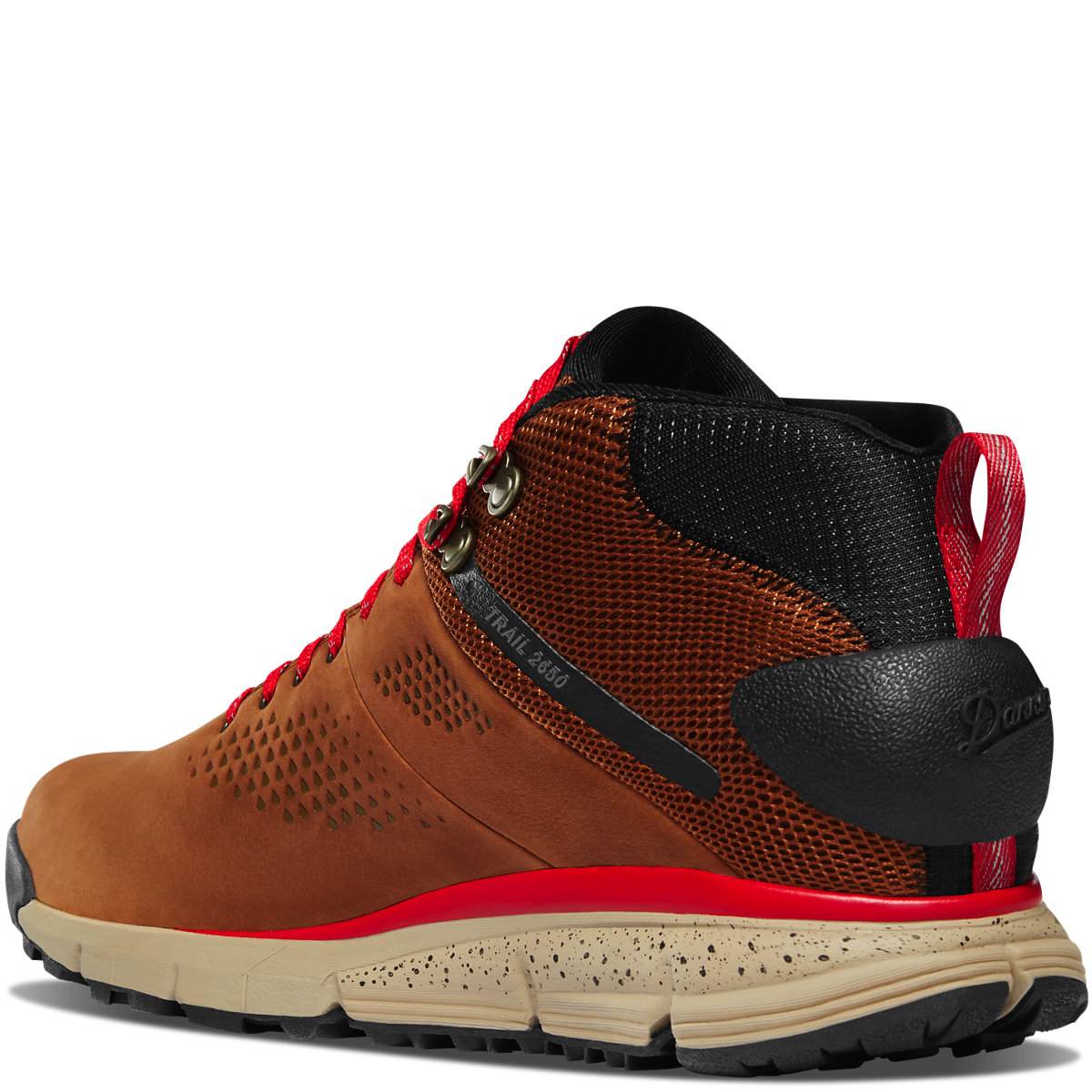 Trail 2650 Mid 4" Brown/Red GTX