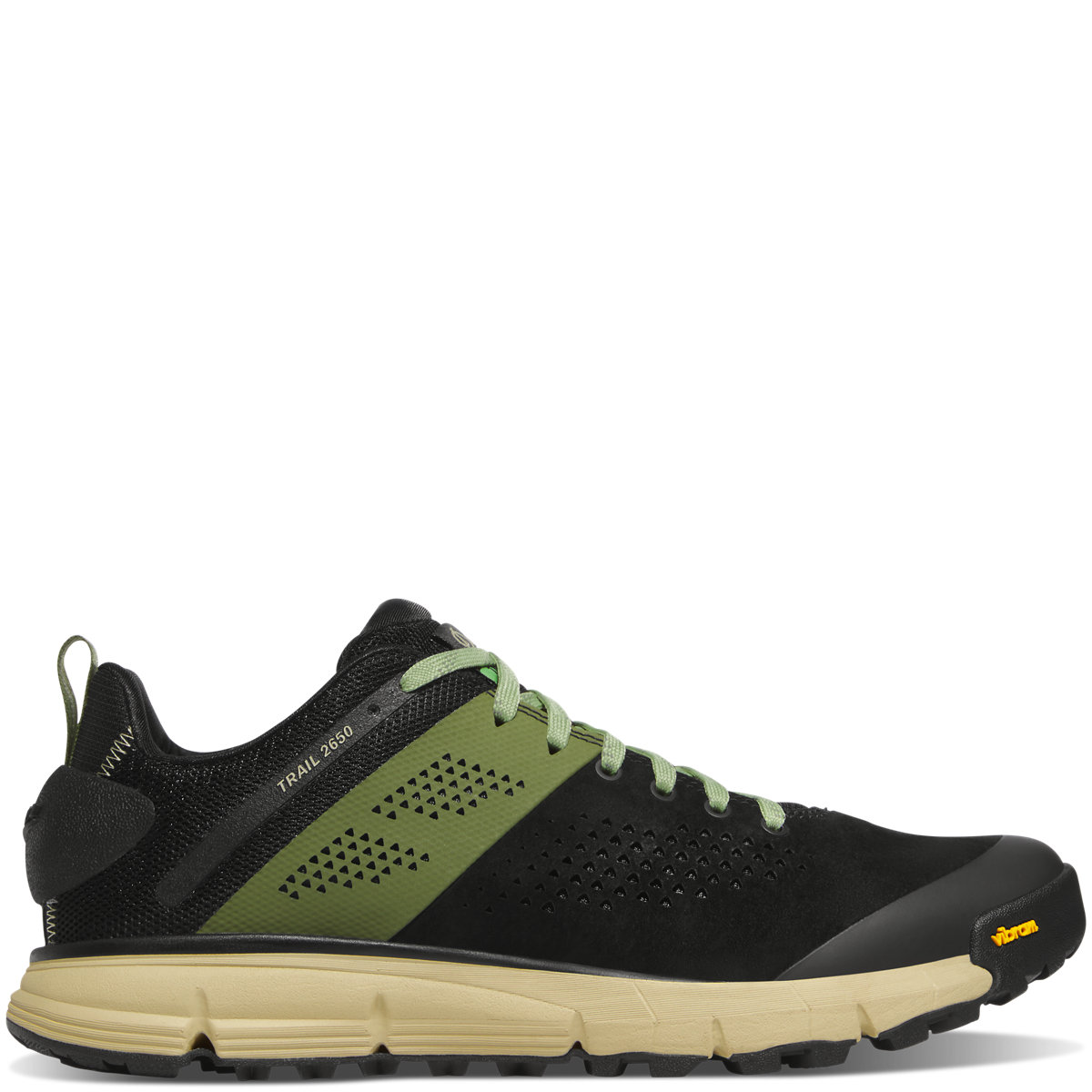 Trail 2650 3" Jet Black/Chive Green