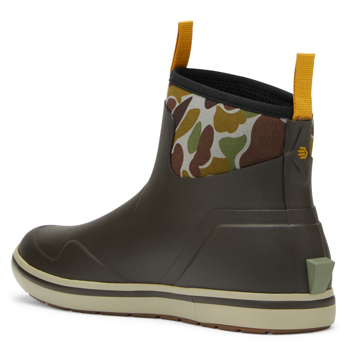 Alpha Deck Boot 6" Black Olive/Camo