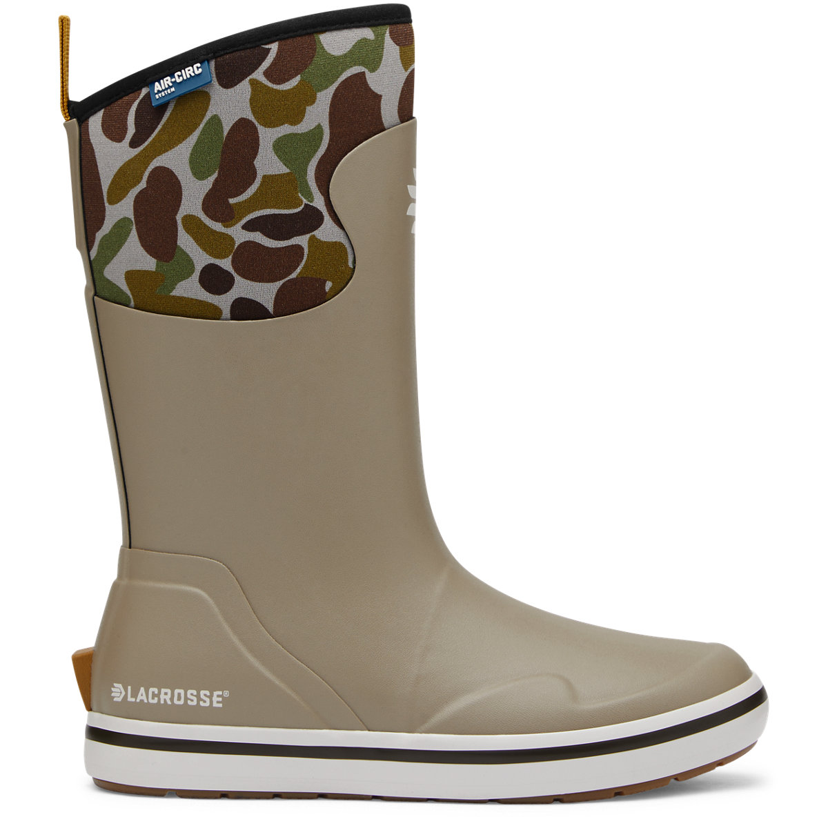 Alpha Deck Boot 12" Timber Wolf/Camo