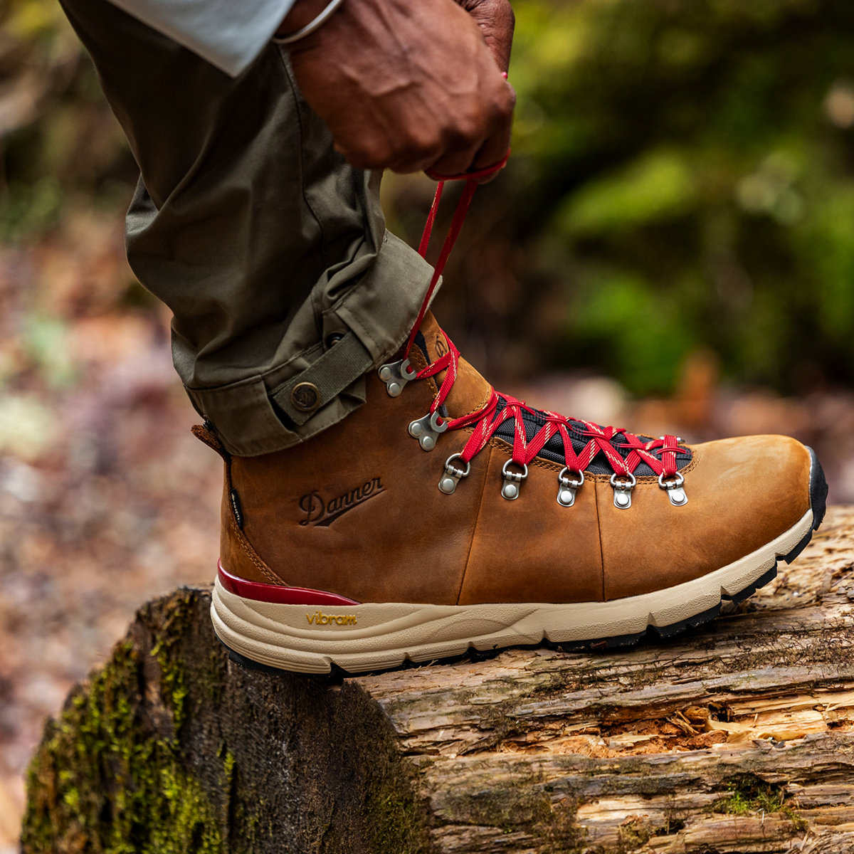 size9Danner - Mountain 600 Leaf GTX Grizzly Brown/Rhodo Red 9200円