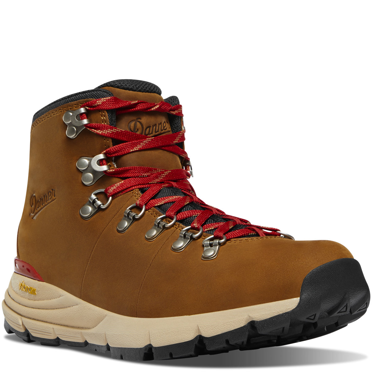 Red cheap hiking boots