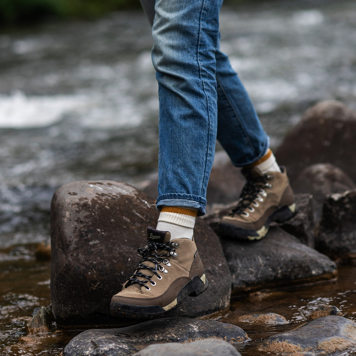 Botas Senderismo Waterproof Panorama Mid Dama - Danner SENDERISMO Y  CAMPISMO CALZADO Botas para Mujer