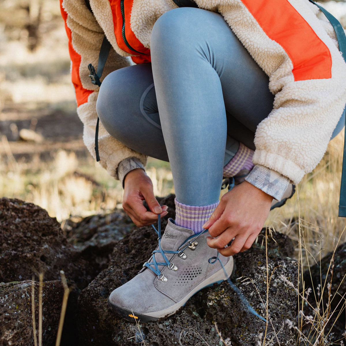 Danner Inquire Chukka Driftwood Stormy Weather