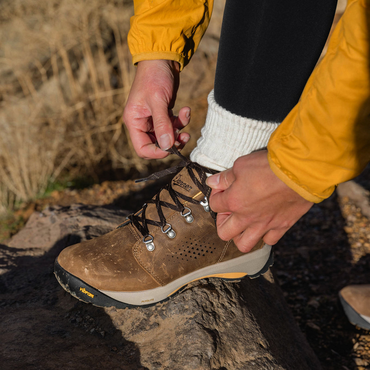 Inquire Chukka 4" Kangaroo Brown/Coffee Bean