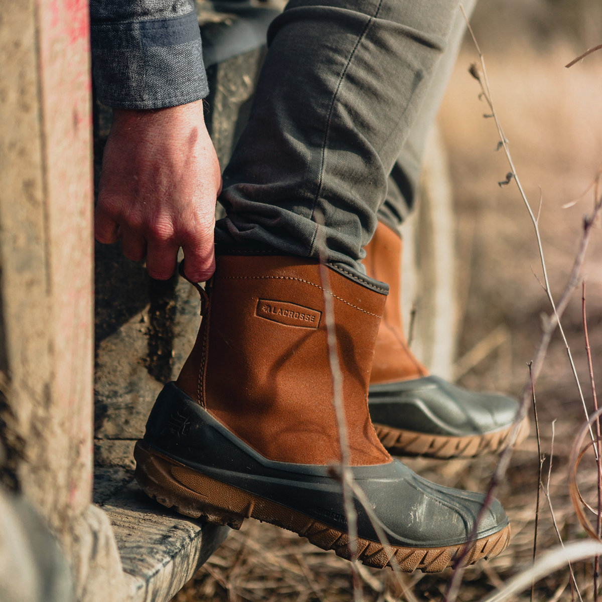 Aero Timber Top Zip 8" Clay Brown Shearling