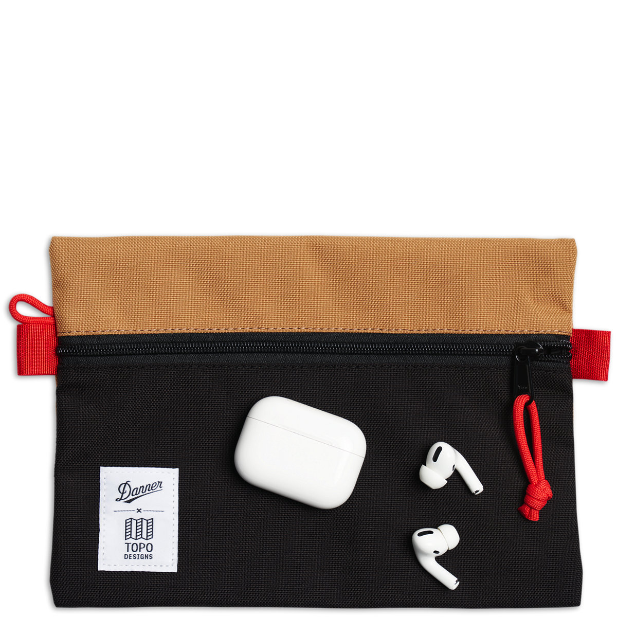 Topo Designs x Danner Accessory Bag Med - Black/Khaki Thumbnail